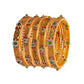 GOLD BANGLES-K13809